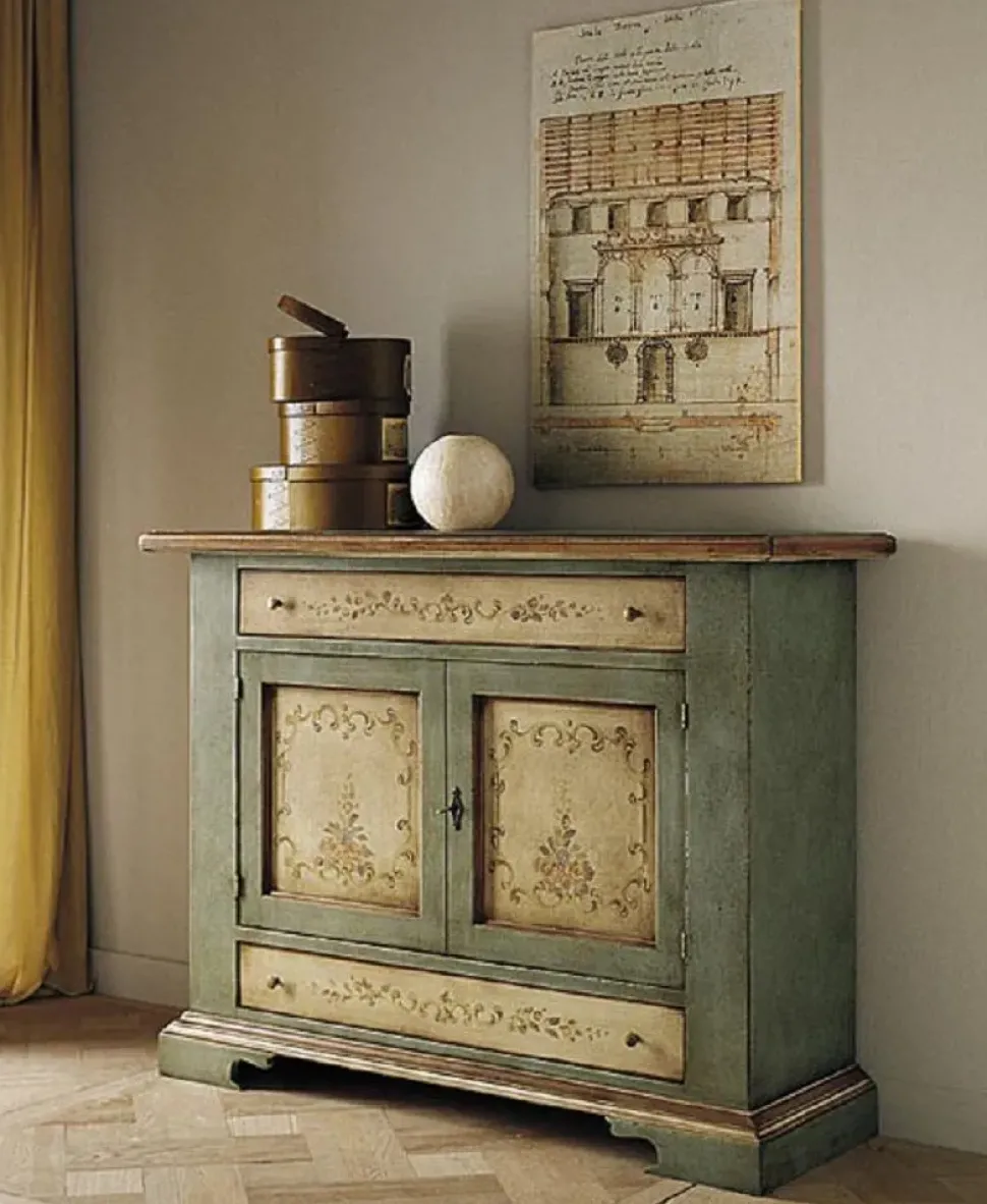 Madia modello Credenza a 2 ante con cassetti laccata in promo-sconto del 50% di Artigianale a prezzo scontato