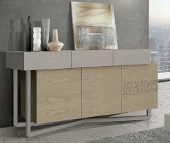 Madia modello Madia artigianale 3 ante di Collezione esclusiva a PREZZI OUTLET