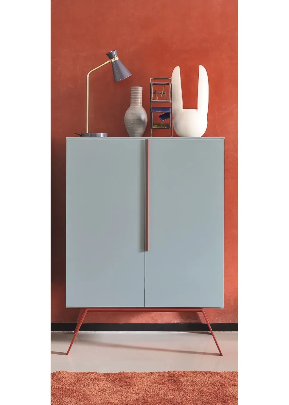 Madia Novamobili in laccato opaco Cleo a prezzo scontato