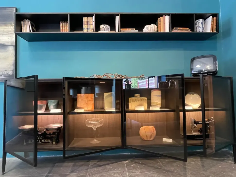 Madia Vetrina unit di Cesar in stile moderno scontata -55%