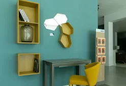 Mensola in laccato opaco Inside / moss Calligaris a prezzo Outlet