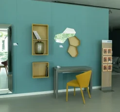 Mensola in laccato opaco Inside / moss Calligaris a prezzo Outlet