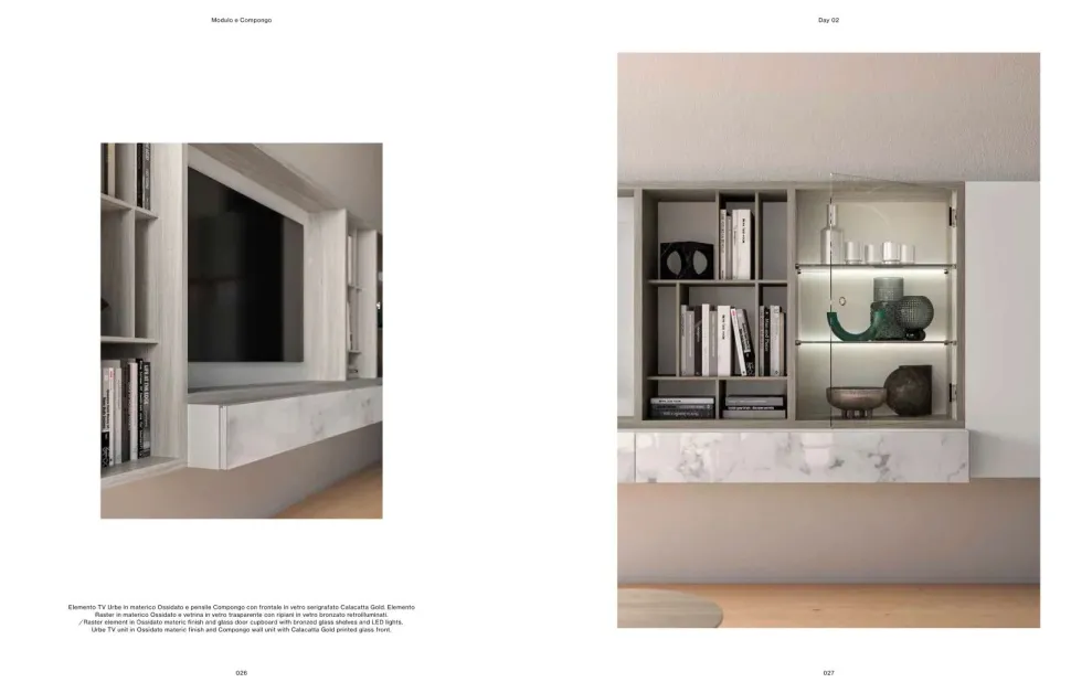 Mobile componibile Orme Day SCONTO 30%