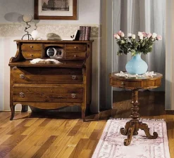 Mobile ingresso A terra modello Bureau  con cassettini  mod.louis philippe in promo-sconto del 45% di Artigiani veneti