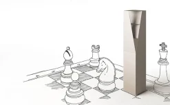 Mobile ingresso design A terra Queens  di Minotti italia scontato