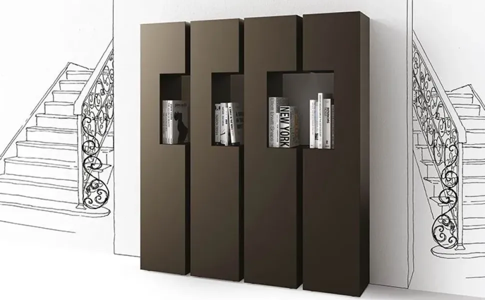 Mobile ingresso design A terra Rebus di Minotti italia scontato