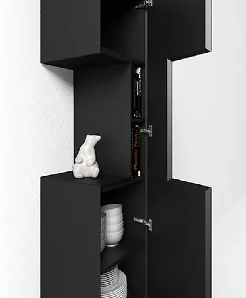 Mobile ingresso design A terra Rebus di Minotti italia scontato