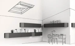 Mobile ingresso design Sospeso Canto di Minotti scontato