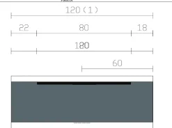 Mobile ingresso Sospeso modello Ingresso moderno di Imab