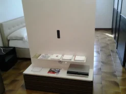 mobile porta tv girevole legno e laccato lucido