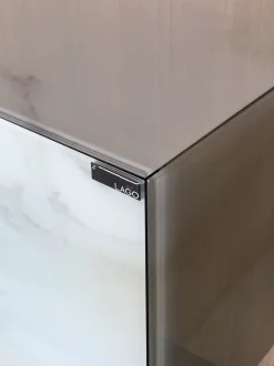 Mobile soggiorno modello Living materia e 36e8 glass di Lago a PREZZI OUTLET