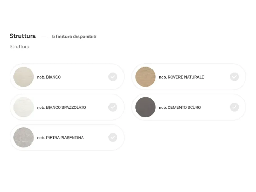 Mobile soggiorno modello Made cb6101-5 di Connubia a PREZZI OUTLET