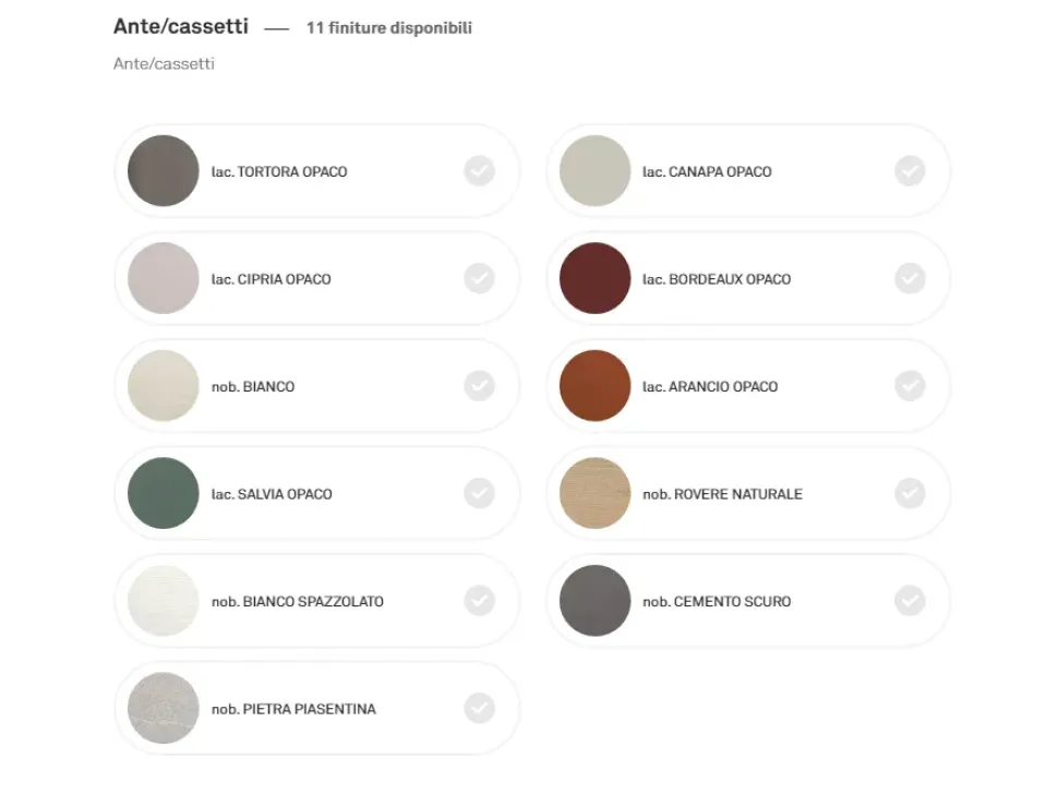 Mobile soggiorno modello Made cb6101-5 di Connubia a PREZZI OUTLET