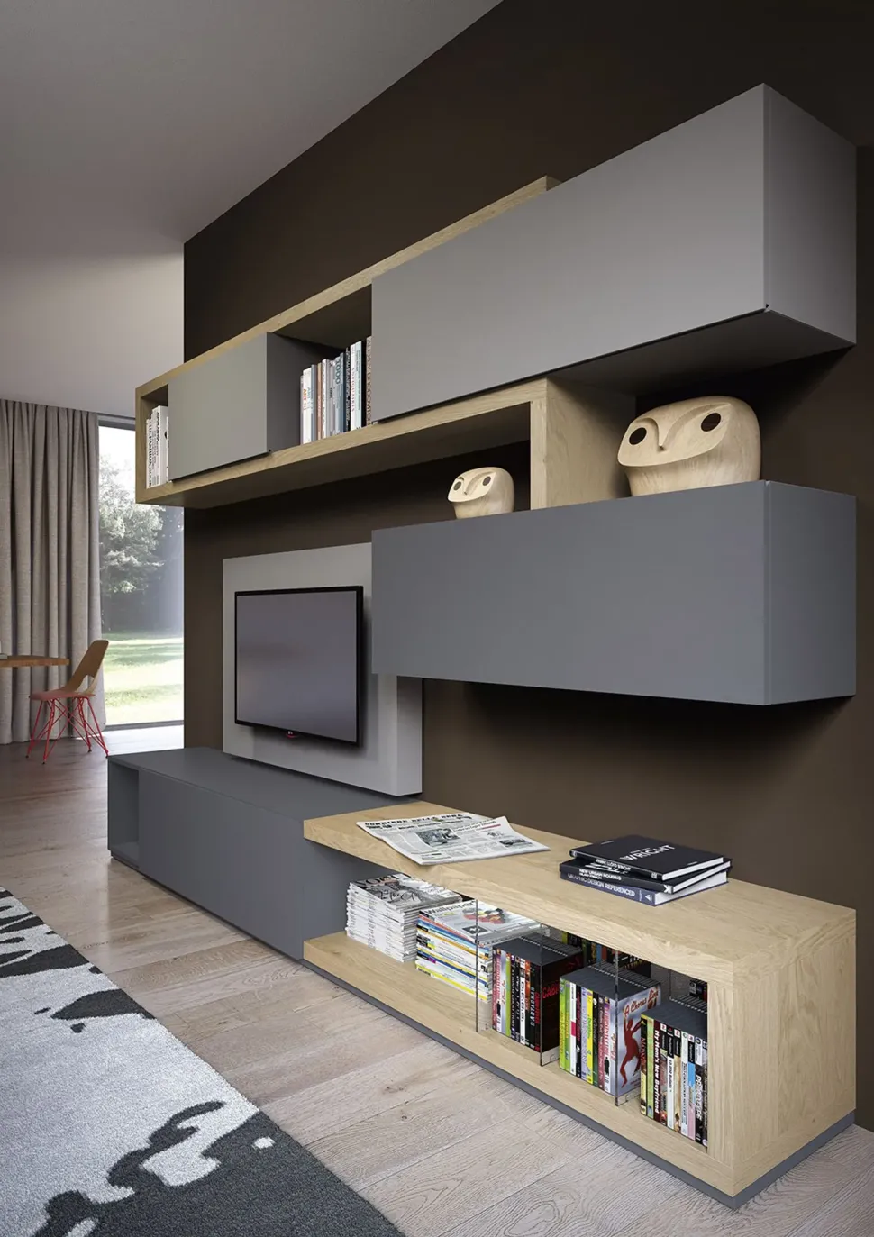 Mobile soggiorno modello Story 1 di Astor mobili a PREZZI OUTLET