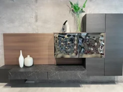 Mobile soggiorno modello Parete attrezzata  di Duebitalia a PREZZI OUTLET