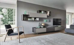 Mobile soggiorno modello L5c18 di Sangiacomo a PREZZI OUTLET