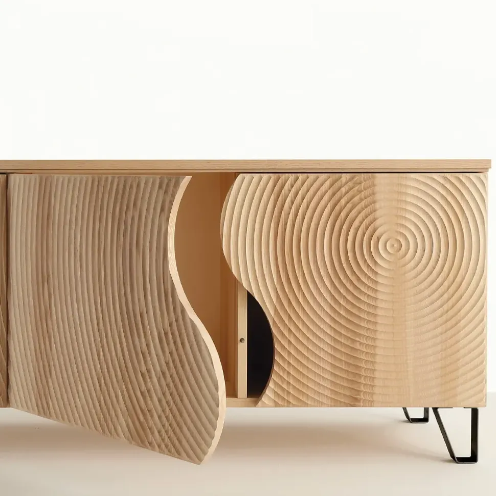 Mobile soggiorno modello Madia optical di La seggiola in Offerta Outlet