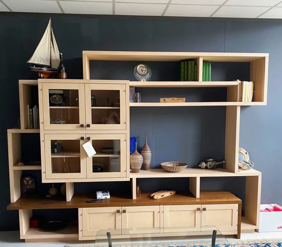 Mobile soggiorno modello Scelta legno di Pacema a PREZZI OUTLET