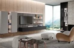 Mobile soggiorno modello Skyline di Astor mobili scontato -30%