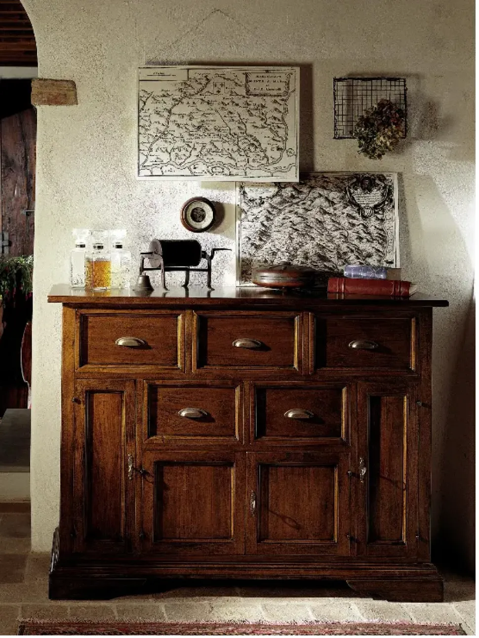 Mobile soggiorno modello Credenza virginia di Parlani a PREZZI OUTLET