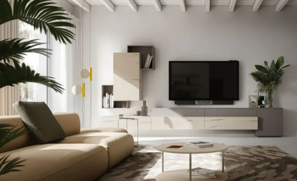 Mobile soggiorno modello Day 33 di Orme scontato -31%