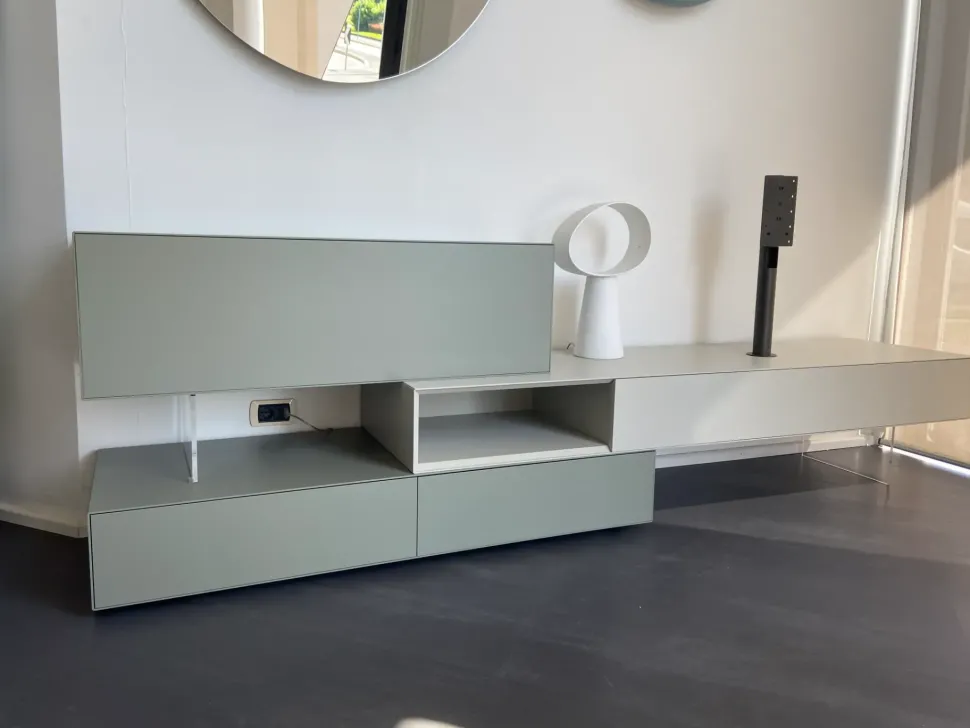 Mobile soggiorno modello Domino vesa di Sangiacomo scontato -32%