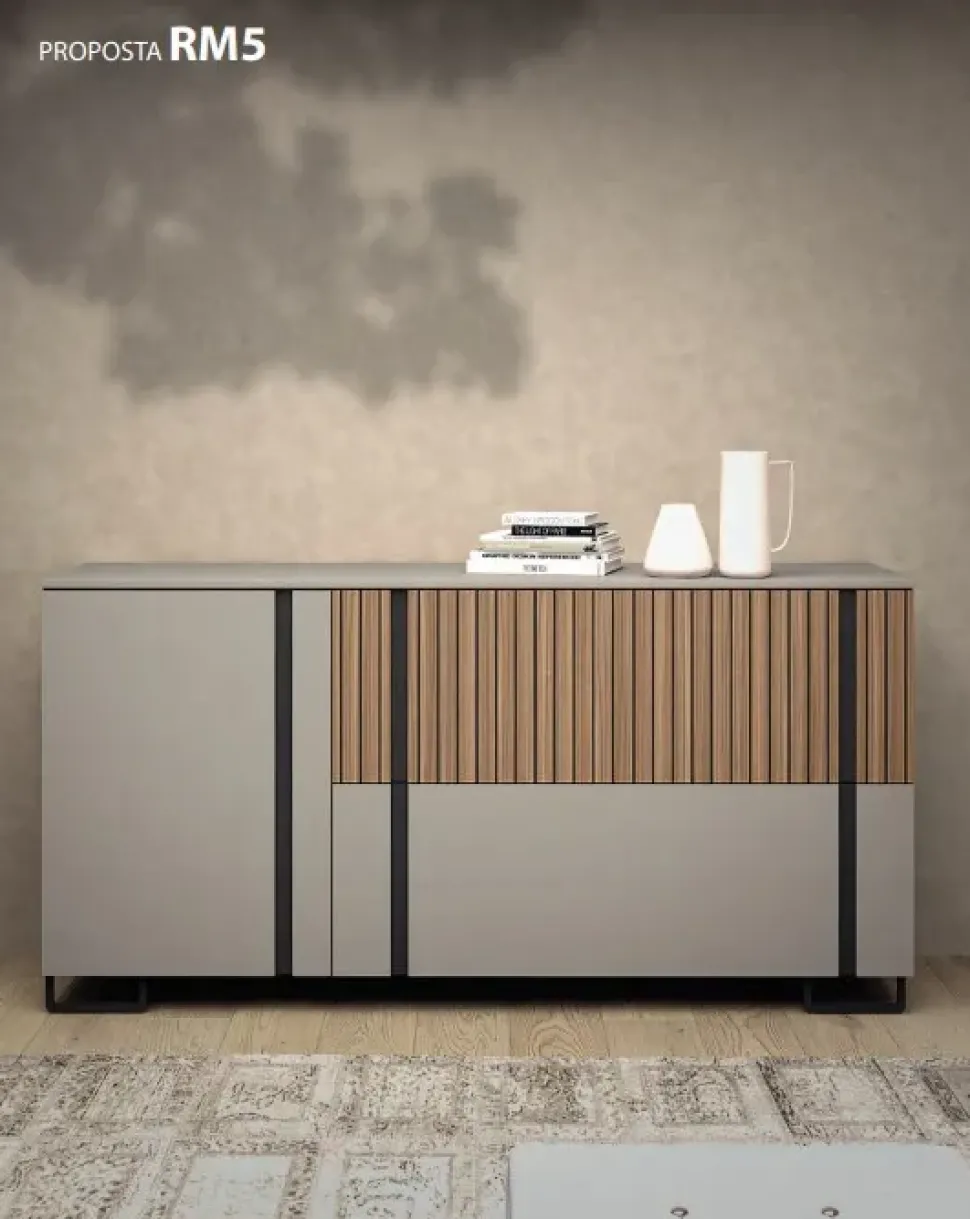 Mobile soggiorno modello Rm5 di Artigianale a prezzo Outlet