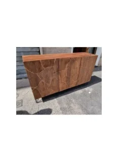 Mobile soggiorno modello Credenza madia kalista di Outlet etnico a prezzo Outlet