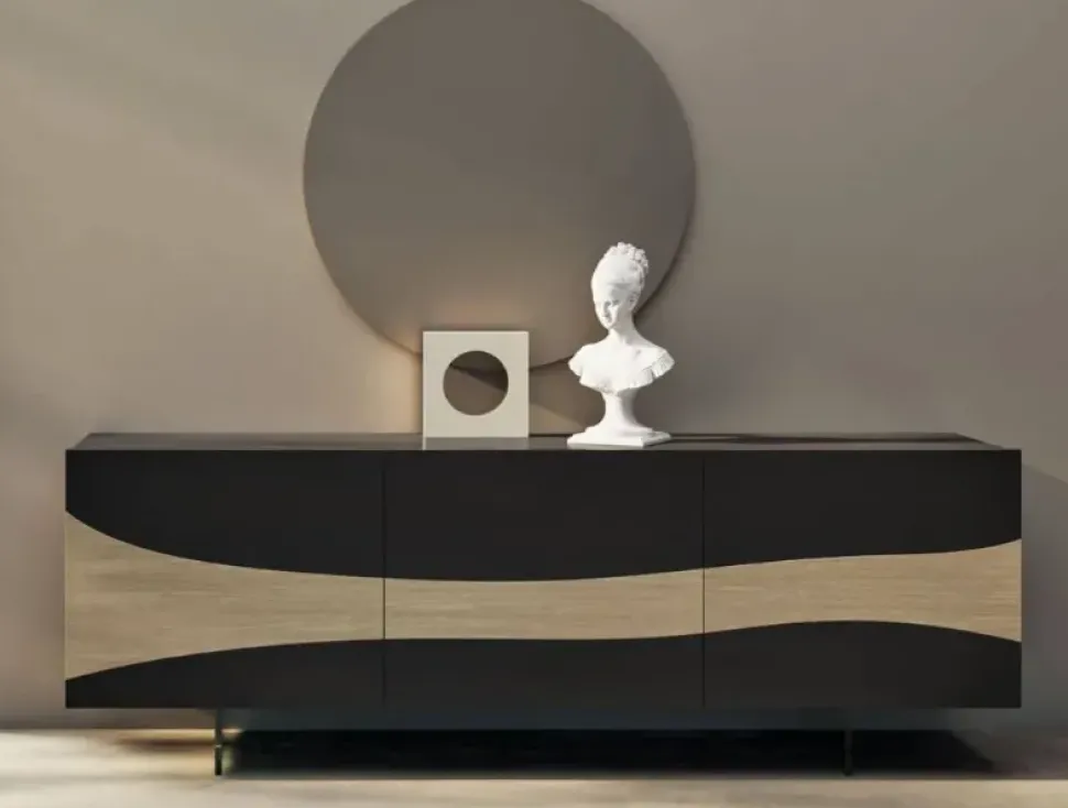 Mobile soggiorno modello Nilo di Mirandola nicola e cristano a PREZZI OUTLET