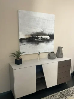 Mobile soggiorno modello Madia diagonal di Tomasella a PREZZI OUTLET