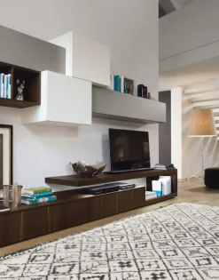 Mobile soggiorno modello Lampo  di Sangiacomo scontato -25%