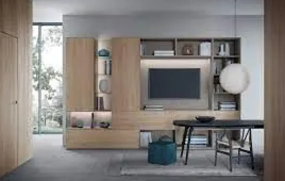 Mobile soggiorno modello Mood 9 di Astor mobili a PREZZI OUTLET