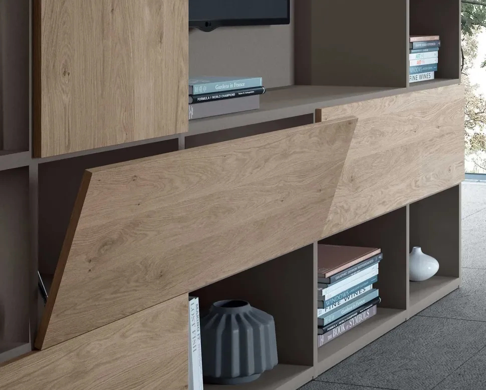 Mobile soggiorno modello Mood 9 di Astor mobili a PREZZI OUTLET