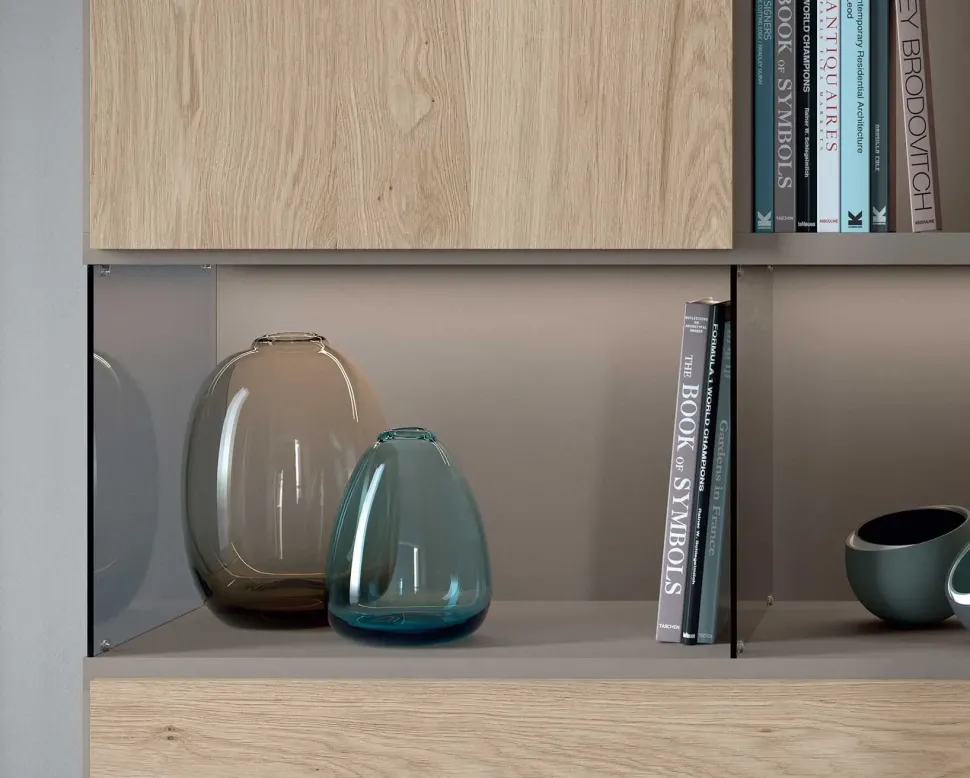 Mobile soggiorno modello Mood 9 di Astor mobili a PREZZI OUTLET