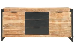 Mobile soggiorno modello Madia  industriale iron 2 ante 3 cassetti di Outlet etnico a PREZZI OUTLET