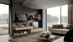 Mobile soggiorno modello Qsm 626 di Imab a PREZZI OUTLET