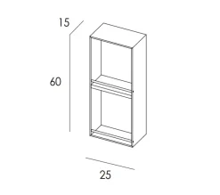 Mobile soggiorno modello Hola next 01 di Mastella a PREZZI OUTLET