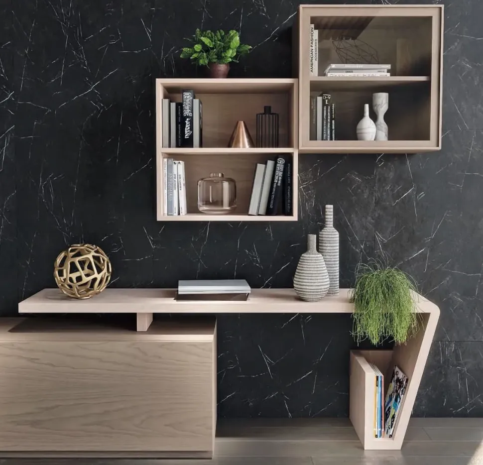 Mobile soggiorno modello Nova comp 3 di Artigianale a PREZZI OUTLET