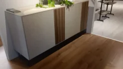 Mobile soggiorno modello Madia cannettata di Imab a prezzo Outlet