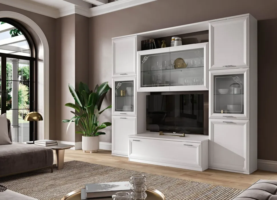 Mobile soggiorno modello Mobile soggiorno modello jazz 143 di Gierre mobili a PREZZI OUTLET