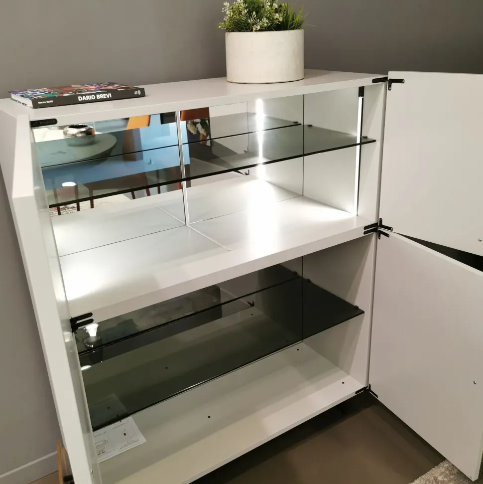 Mobile soggiorno modello Ginevra di Pianca a prezzo Outlet