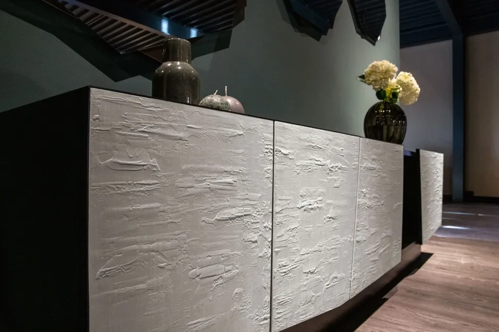 Mobile soggiorno modello Prisma madia di Cantori a PREZZI OUTLET