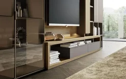 Mobile soggiorno modello Horizon 22 di Mobilgam a PREZZI OUTLET