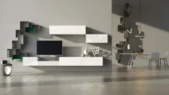 Mobile soggiorno modello Mobile tv  voltan di Voltan a PREZZI OUTLET