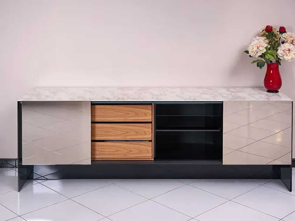 Mobile soggiorno modello Shoji di Tonelli design a prezzo scontato