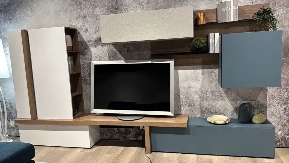 Mobile soggiorno modello Mito di La casa moderna scontato -51%