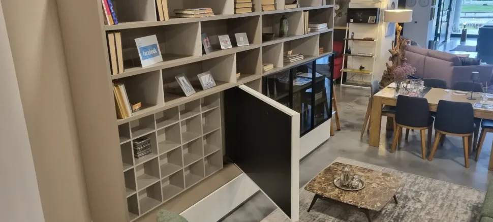 Mobile soggiorno modello Parete di Giellesse a PREZZI OUTLET