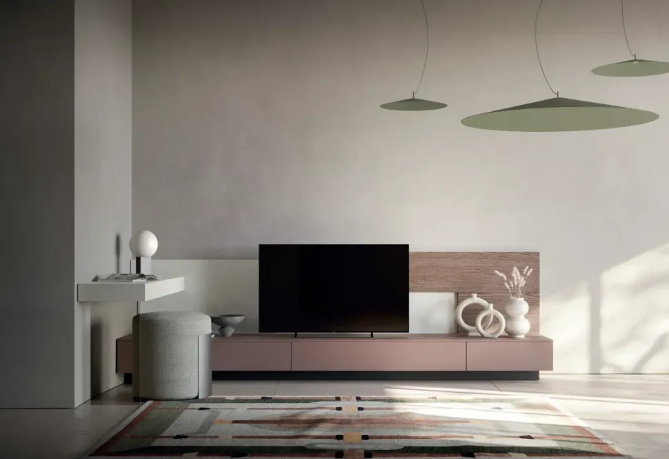 Mobile soggiorno modello Composizione soggiorno samara 006 di Santalucia a PREZZI OUTLET