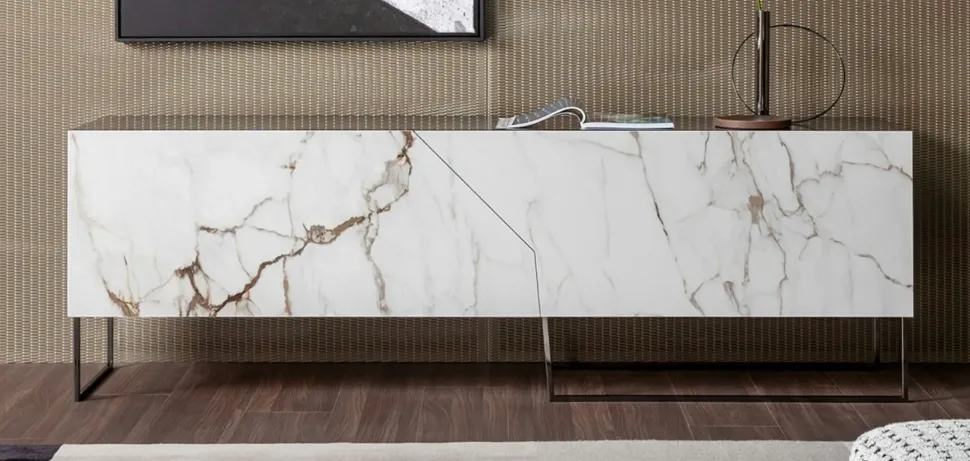 Mobile soggiorno modello Doppler k sideboards di Bonaldo a prezzo scontato