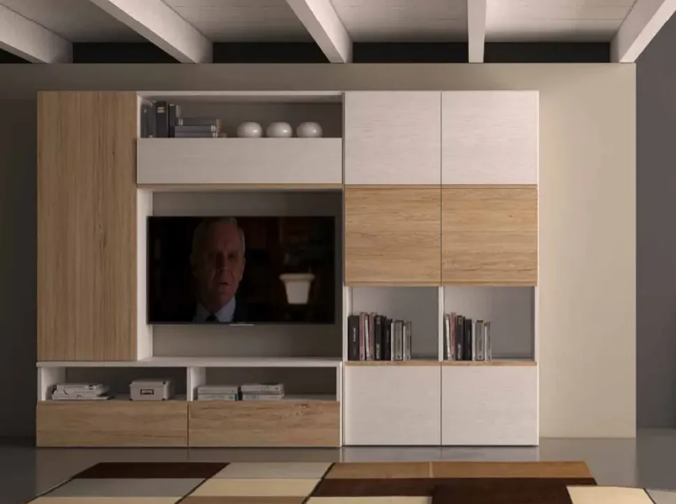 Mobile soggiorno modello Silver di Artigianale a PREZZI OUTLET